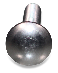 Mushroom head square neck bolt M 10x 50 DIN 603 SST